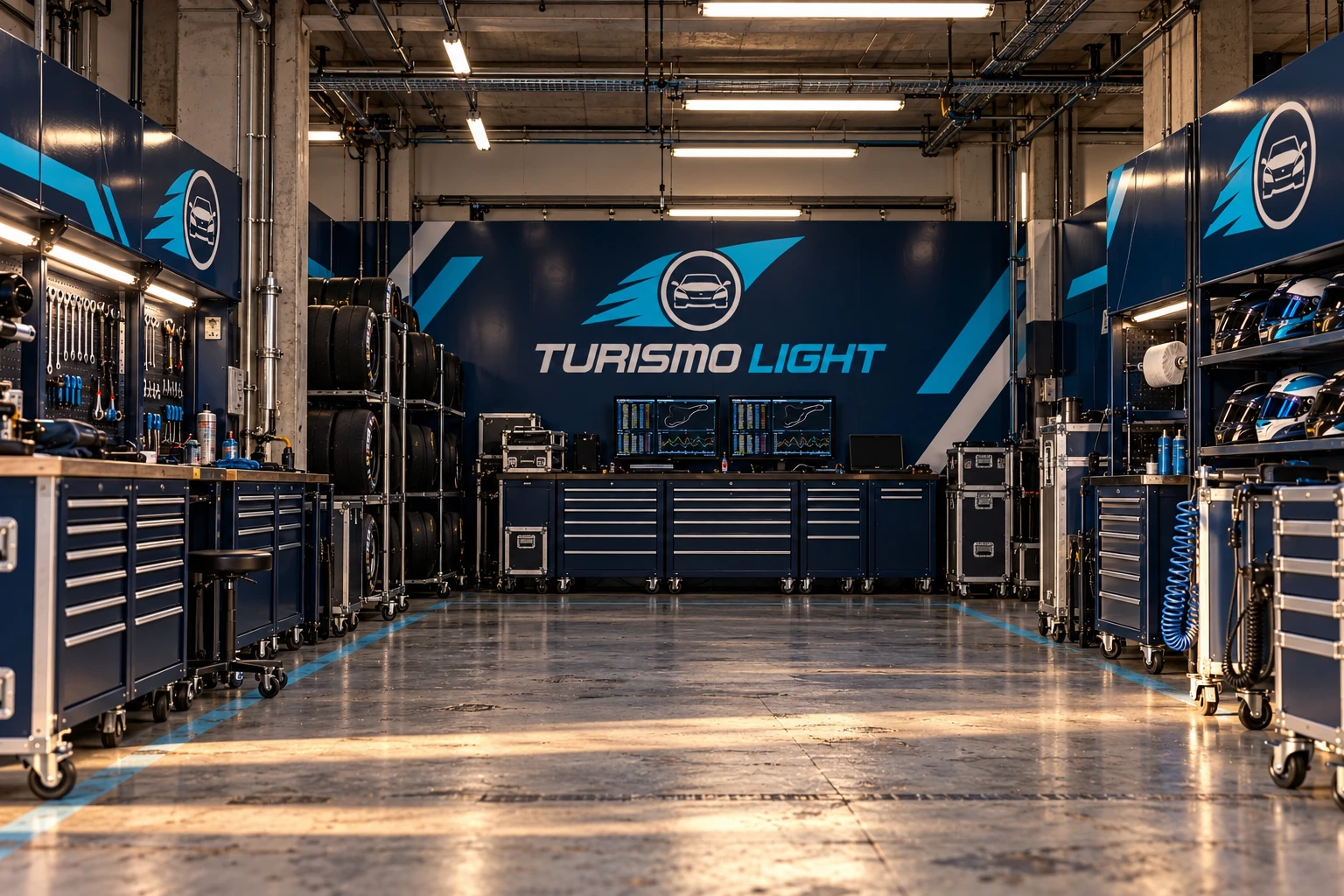 Box oficial Turismo Light com 6 carros